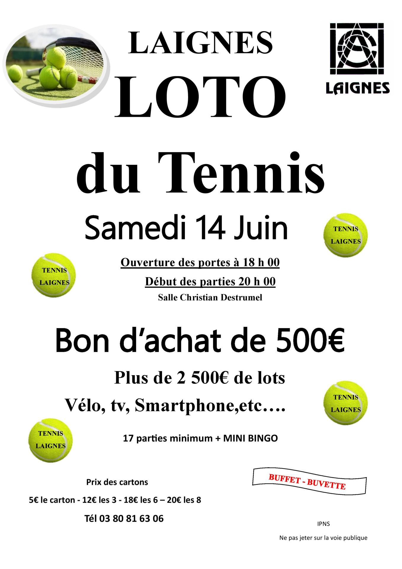 Loto tennis 2025